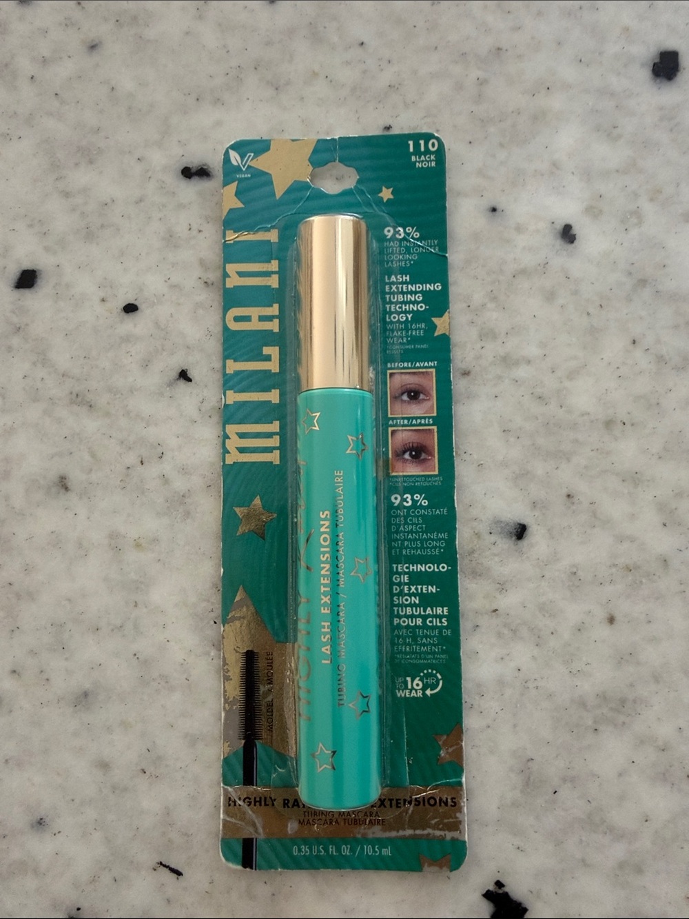 Milani Lash Extensions Mascara Lash Extending Tubing Technology